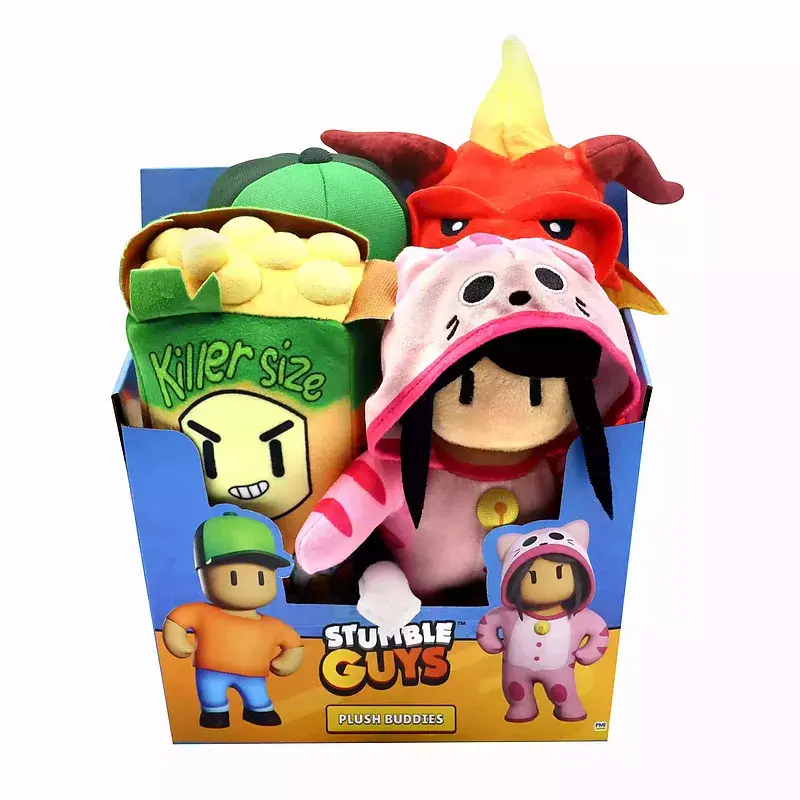 Stumble guys plush buddies 20 cm 1 szt. Mix