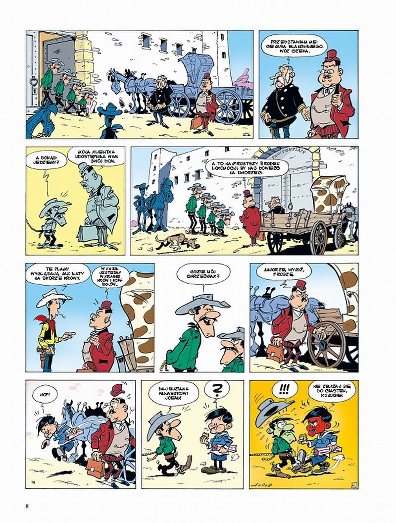Lucky Luke - 78 - Wujaszkowie Dalton