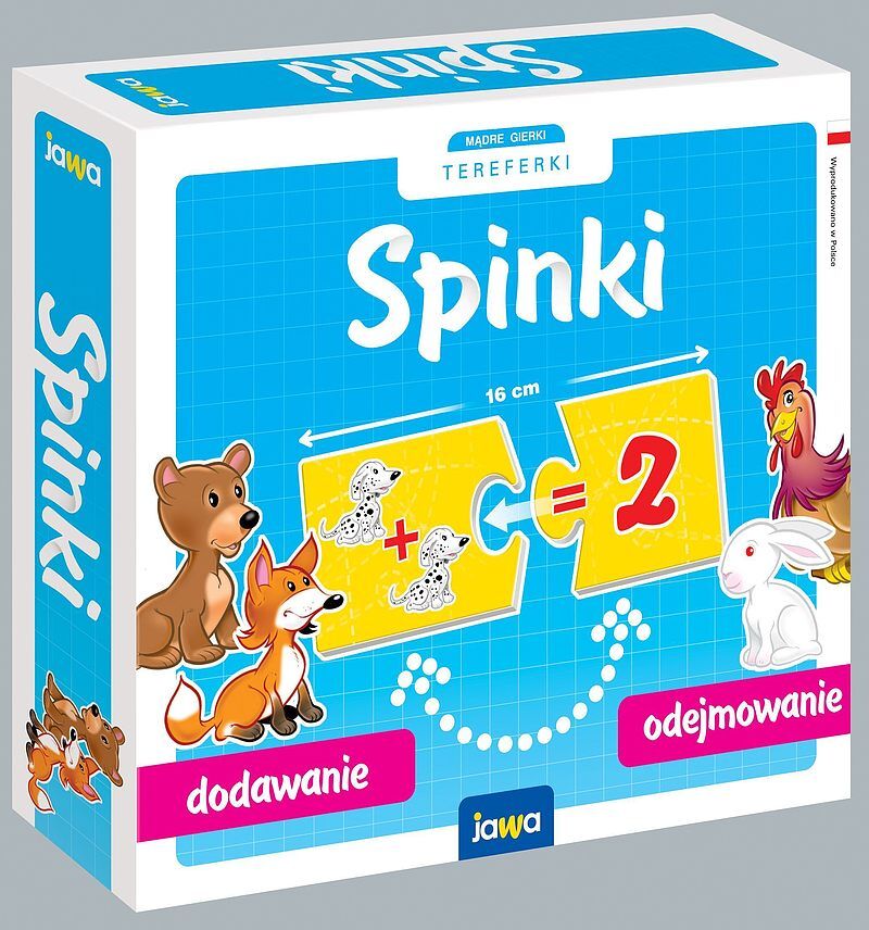 Spinki dodawanie odejmowanie