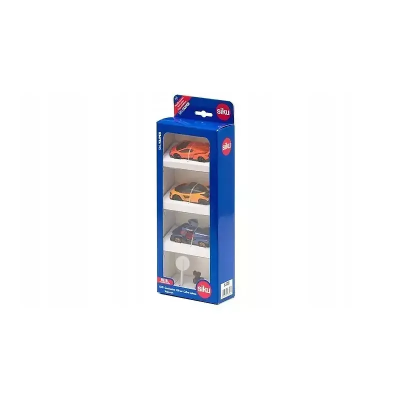 Gift set - samochody wyścigowe siku super s6328