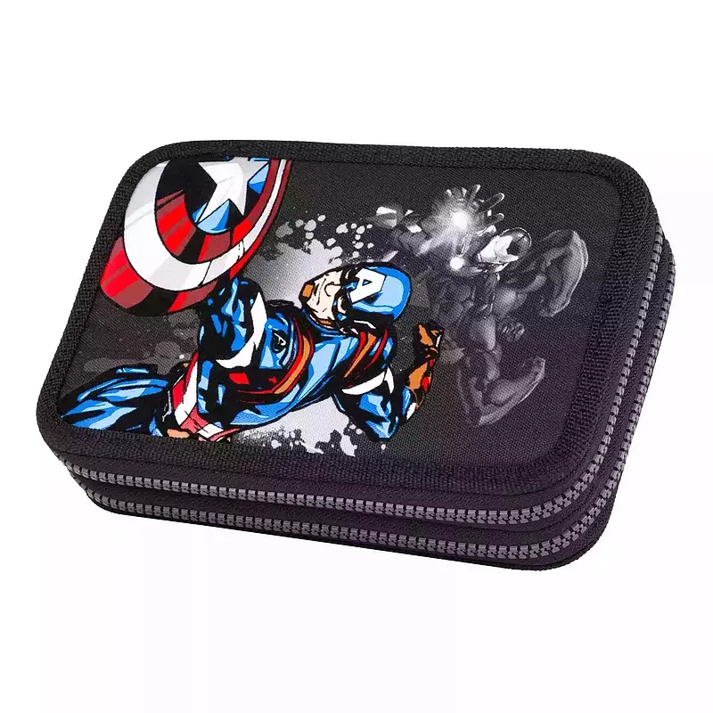 Piórnik 2-komorowy z wyposażeniem coolpack disney core  jumper 2 avengers