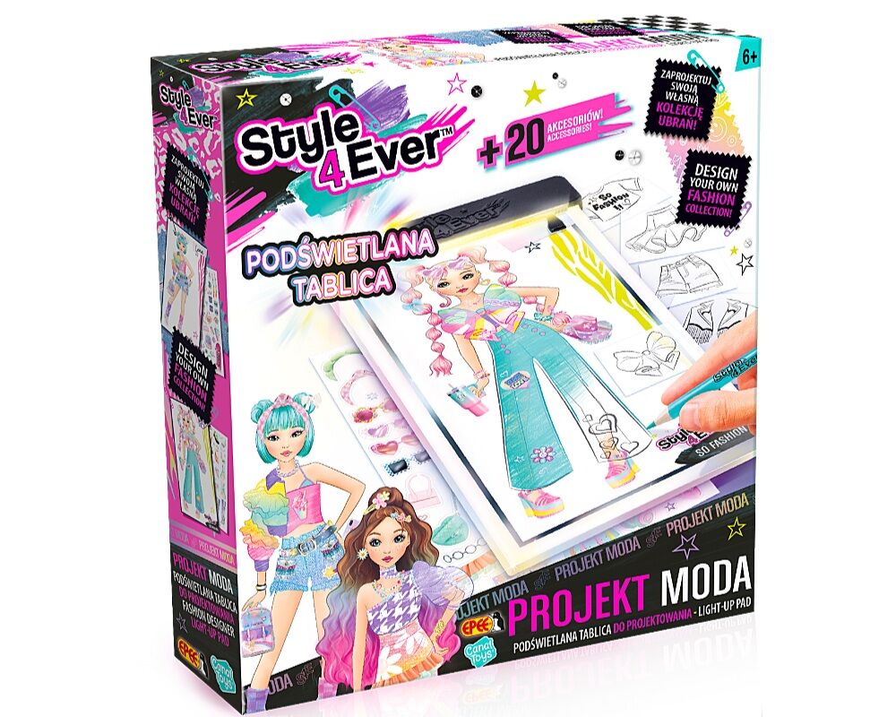 Projekt Moda Podświetlana tablica do projektowania EP60372