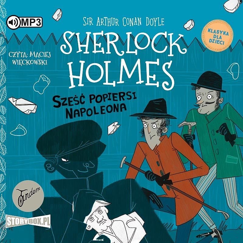 Cd mp3 sześć popiersi napoleona. Sherlock holmes. Tom 13