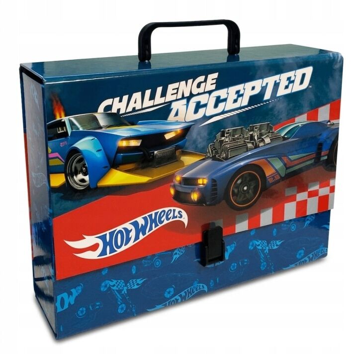 Teczka A4 z rączką XL Hot Wheels