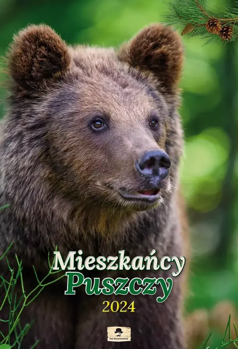 Kalendarz 2024 mieszkańcy puszczy a3 ścienny vd. 11