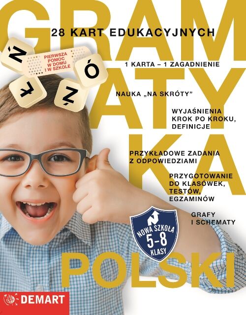Gramatyka Karty edukacyjne