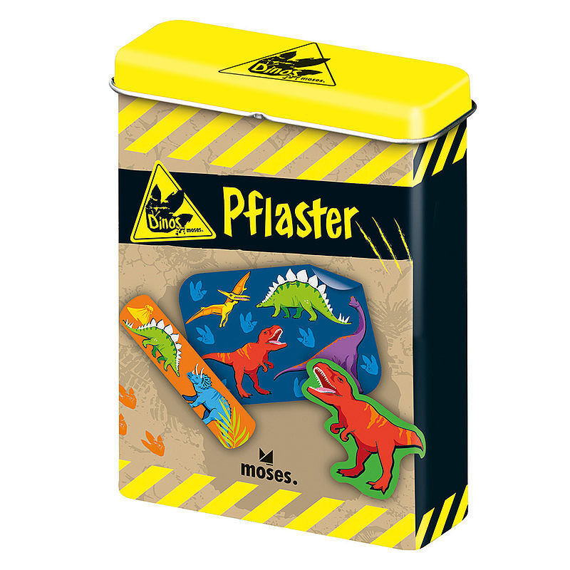 Plastry z opatrunkiem dla dzieci dinozaury