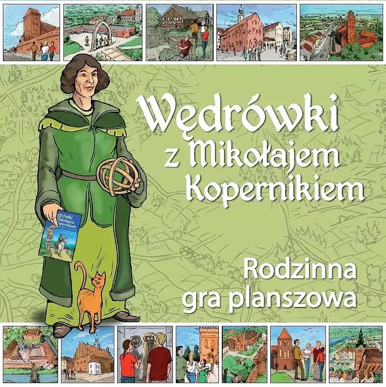 Wędrówki z Mikołajem Kopernikiem - gra planszowa