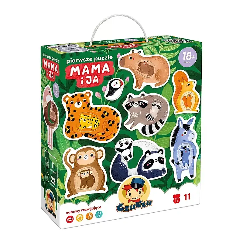 CzuCzu Pierwsze puzzle Mama i ja 18m.+