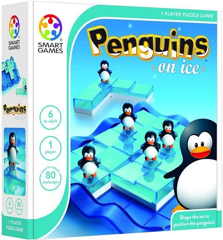 Gra pingwiny na lodzie smart games