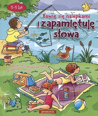 Bawię się nalepkami i zapamiętuję słowa
