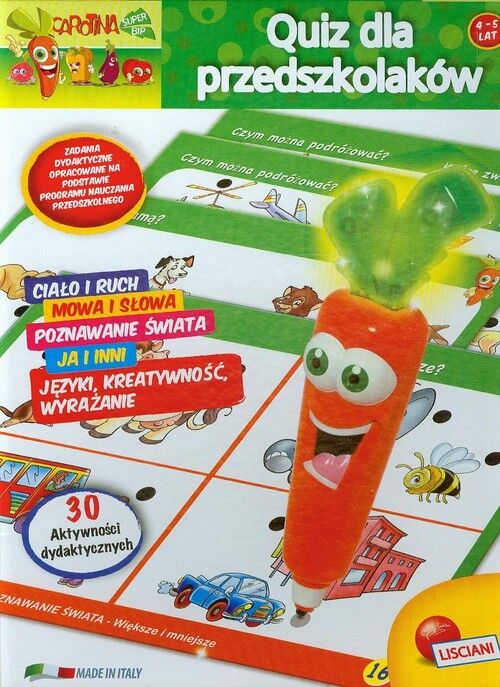 Quiz dla przedszkolaków 4-5 lat