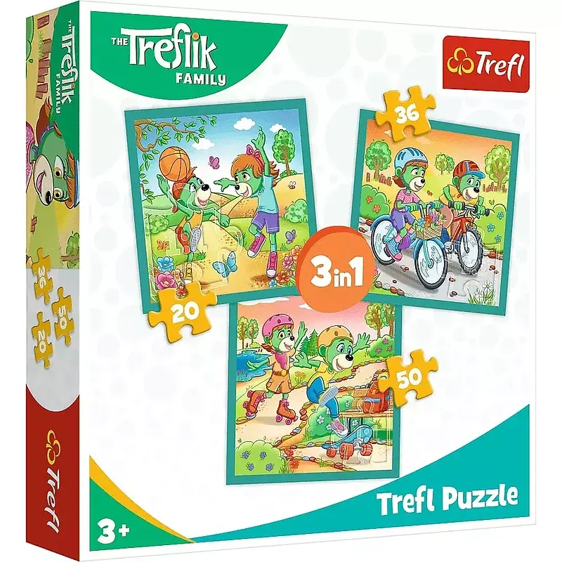 Puzzle 3w1 poznaj trefliki 34872