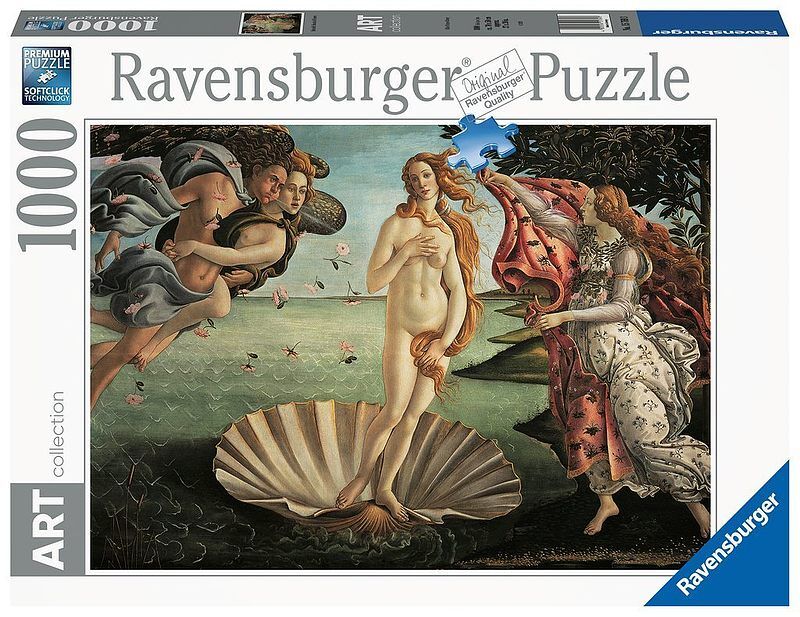 Puzzle 2d 1000 art collection narodziny wenus 15769