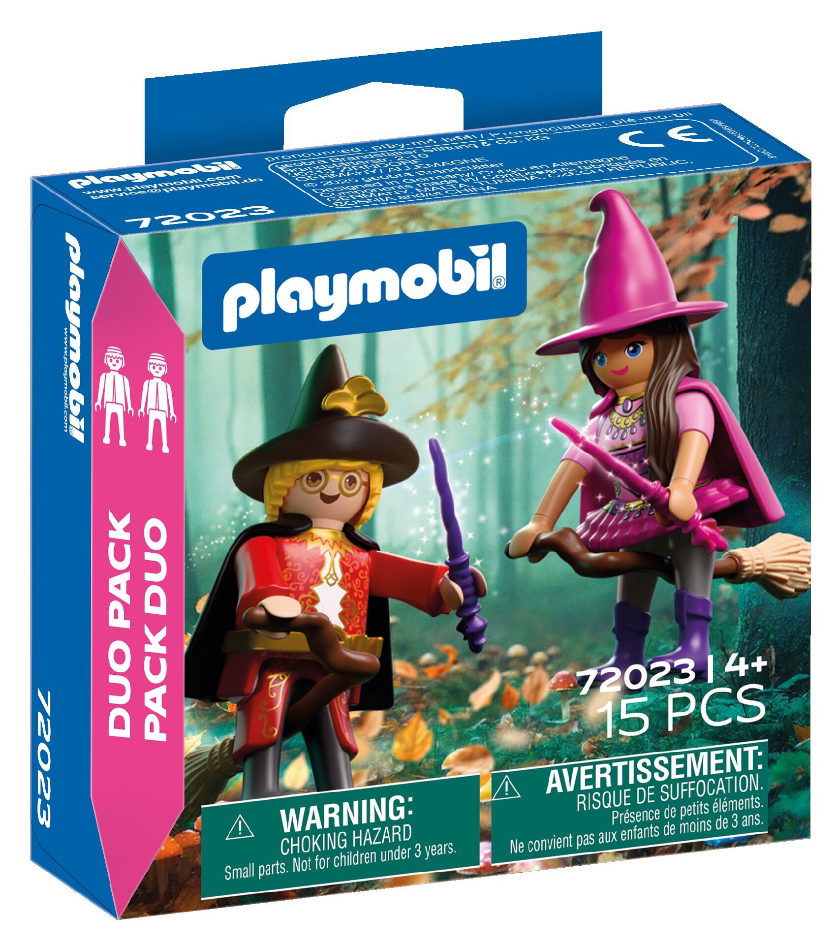 Playmobil DuoPack Czarownica i czarodziej 72023
