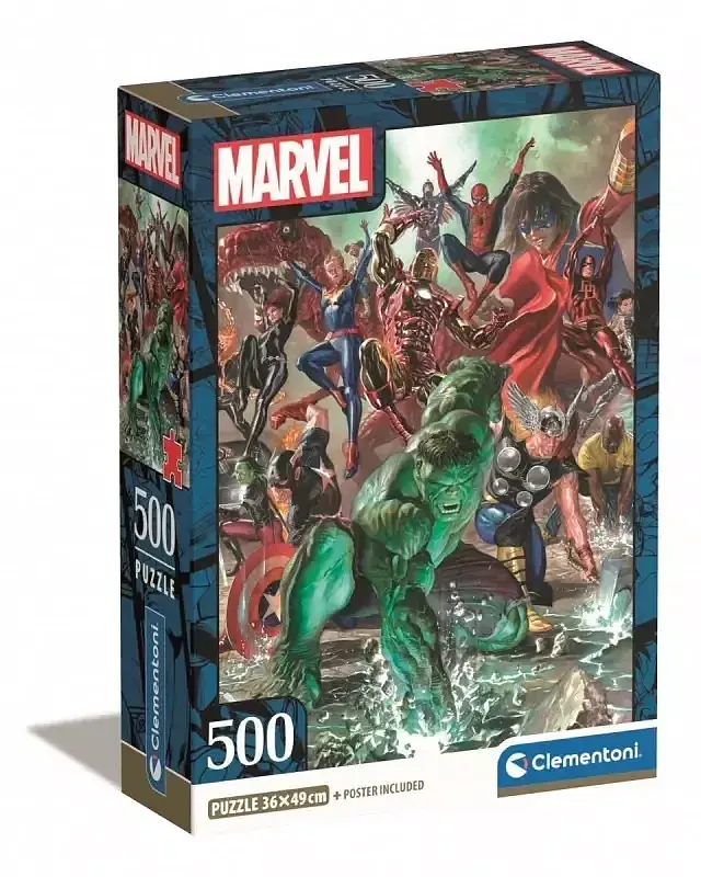 Puzzle 500 compact the avengers 35546