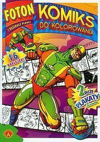 Foton i pożeracz planet. Komiks do kolorowania