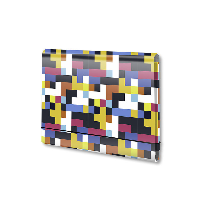 Teczka a5 na gumkę łamana penmate rubik mix wzorów