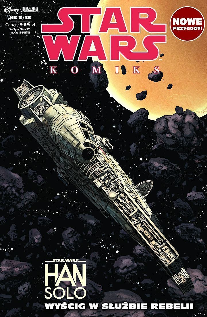 Star Wars Komiks - 75 - (03/2018) Han Solo: Wyścig w służbie rebelii
