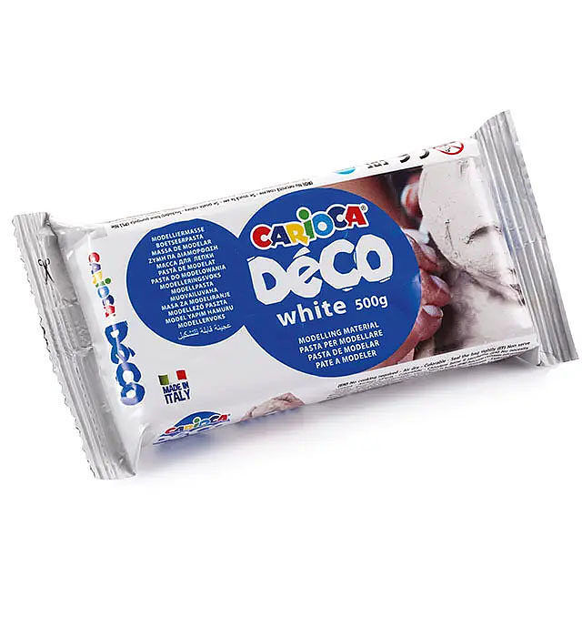 Masa modelarska samoutwardzalna biała carioca 500 g (30996/31)