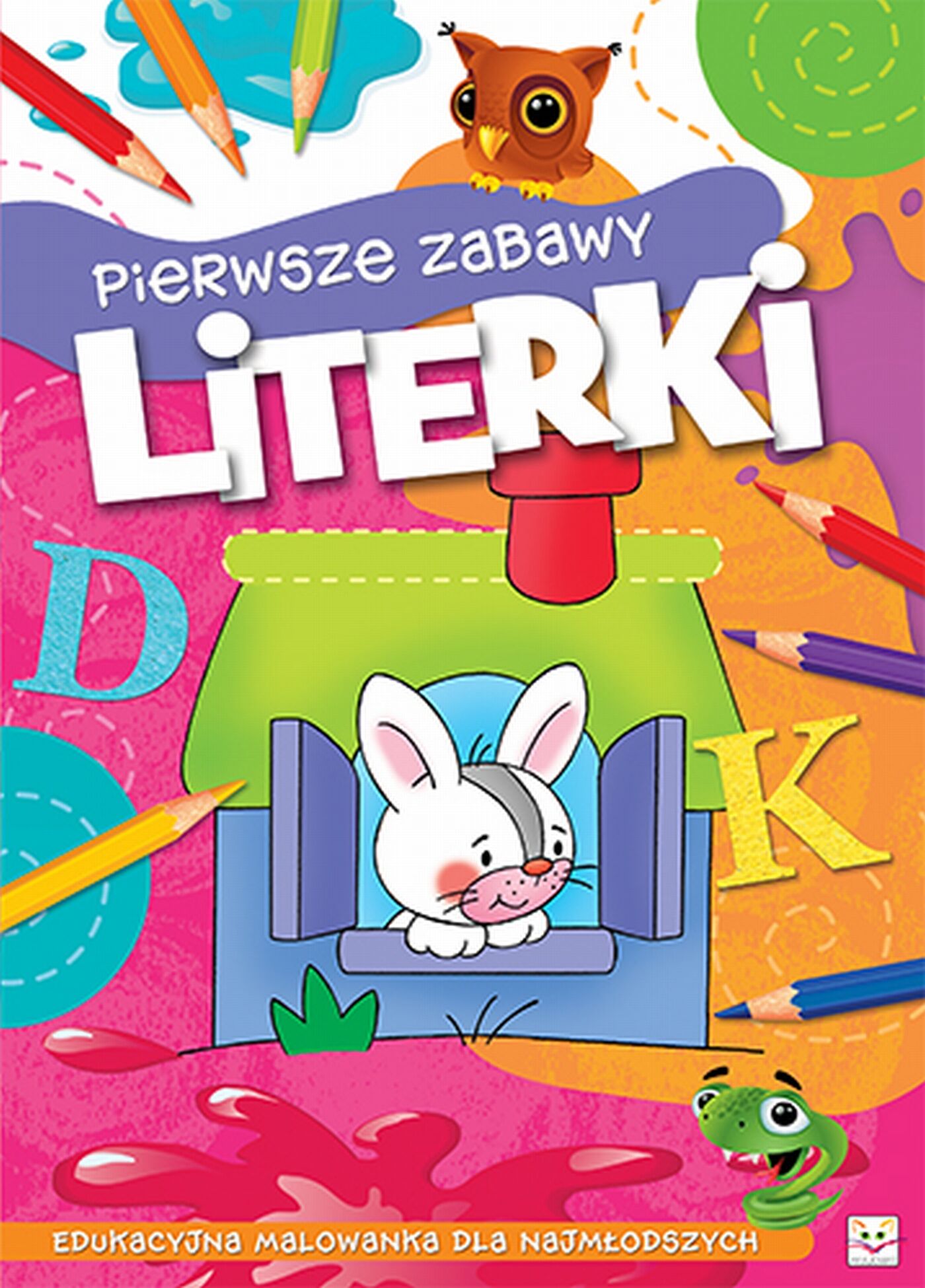 Pierwsze zabawy. literki.