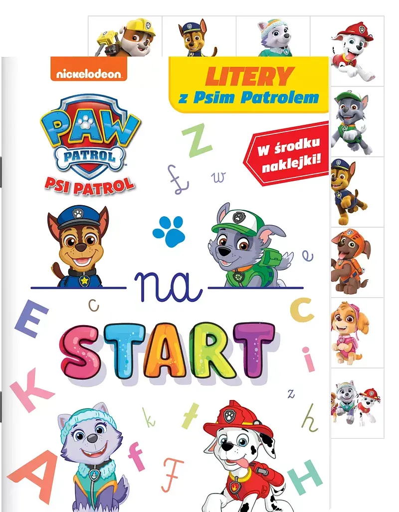 Psi Patrol. Na start… 6. Litery z Psim Patrolem
