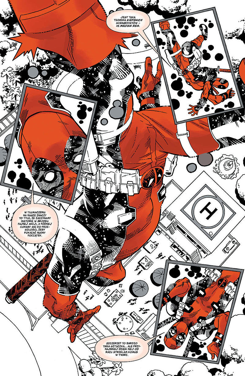 Deadpool - Czerń, biel i krew