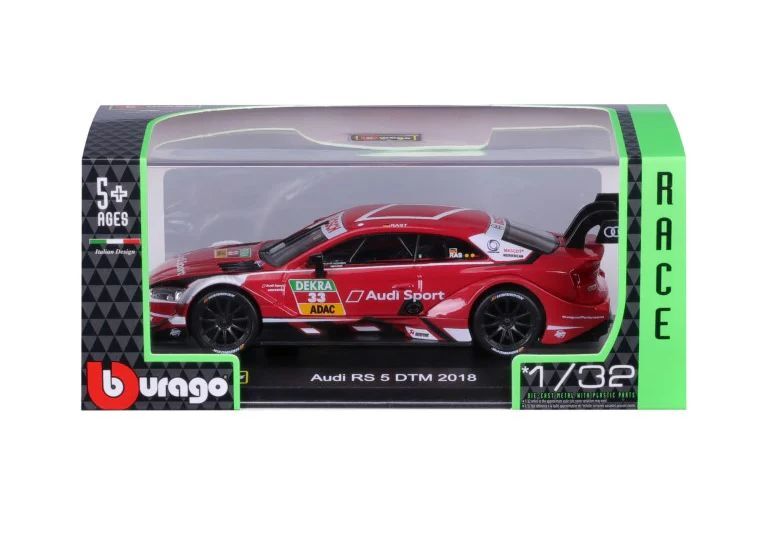 Bburago Model 1:32 Audi RS 5 DTM 33 Rene Rast 18-41160
