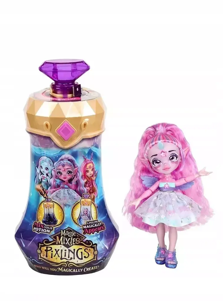 Lalka pixlings jednorożec fioletowa pix14871