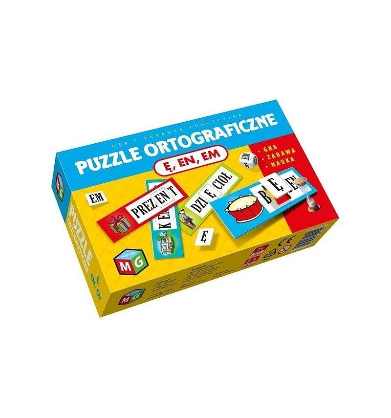 Puzzle ortograficzne Ę, EN, EM