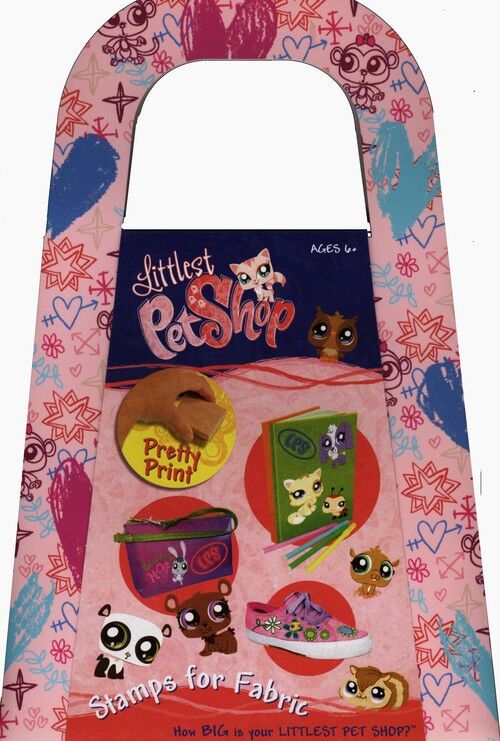 Pieczątki do tkanin Littlest Pet Shop