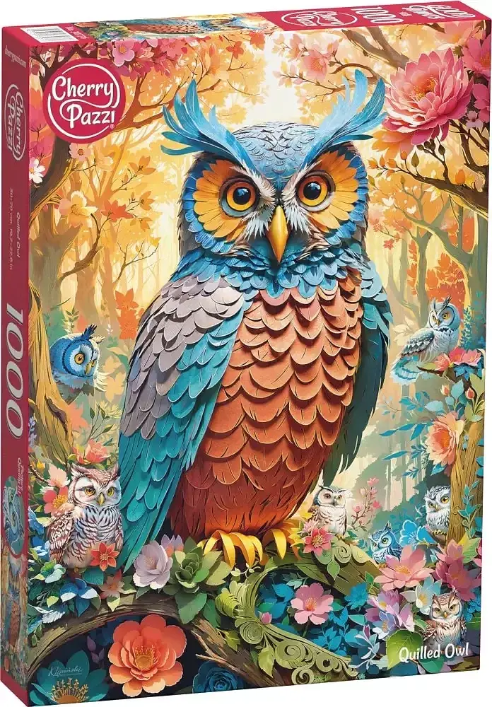 Puzzle 1000 quilled owl 30776