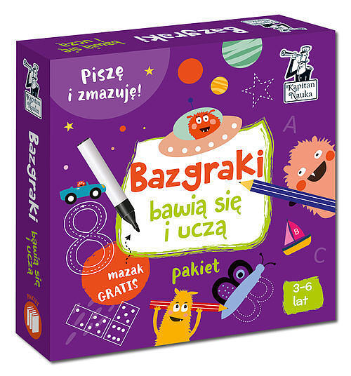 Bazgraki bawią się i uczą. Kapitan Nauka