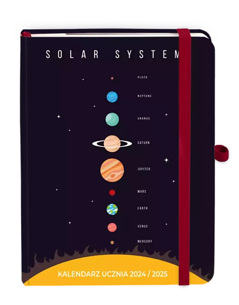 Kalendarz  ucznia 2024/2025 b6 tdw kosmos