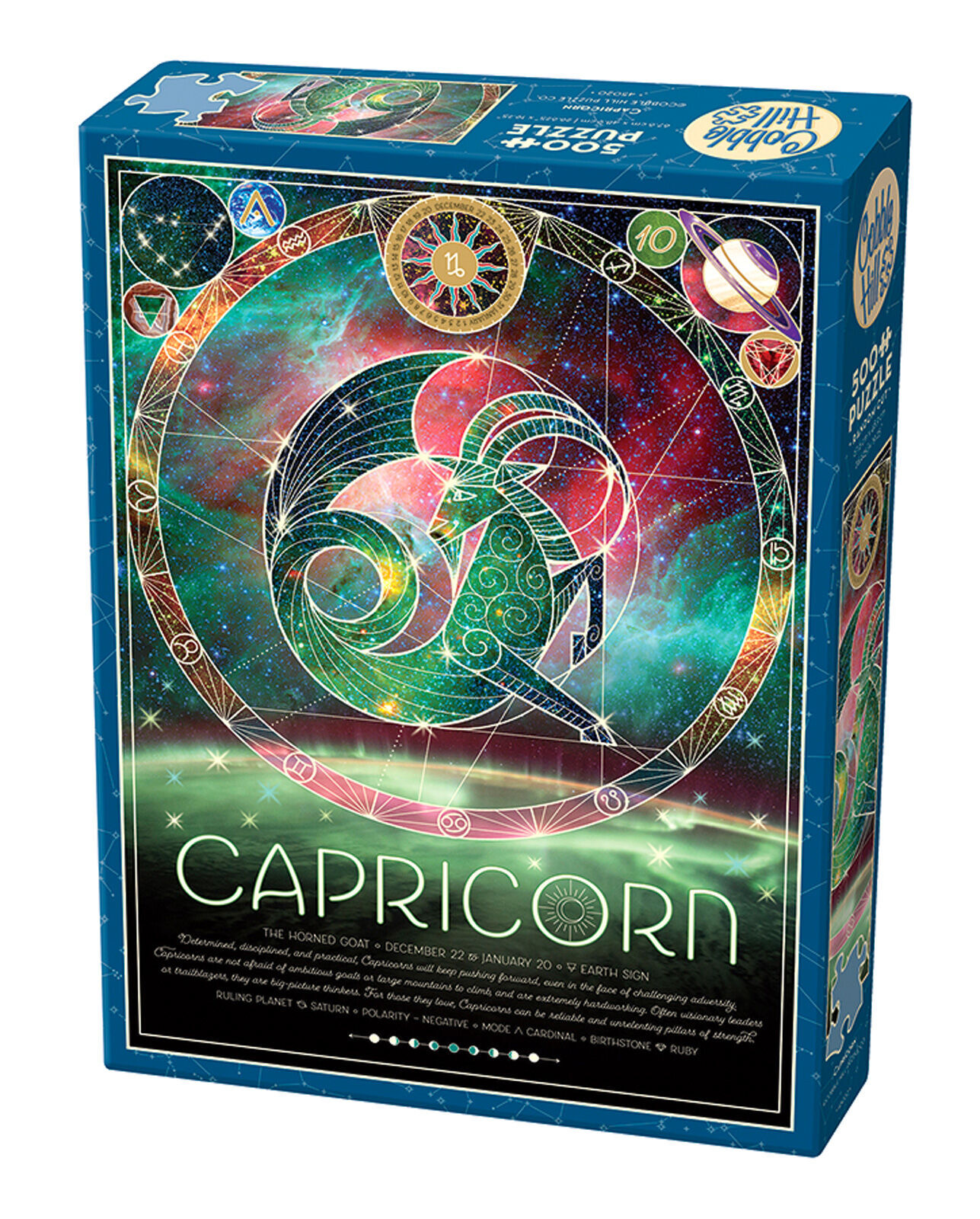 Puzzle 500 Znaki zodiaku Koziorożec 112279