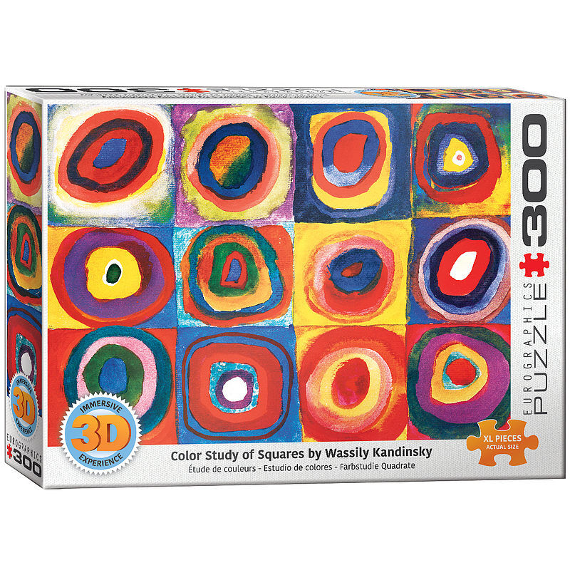 Puzzle 300 3d kandinsky study squares 6331-1323