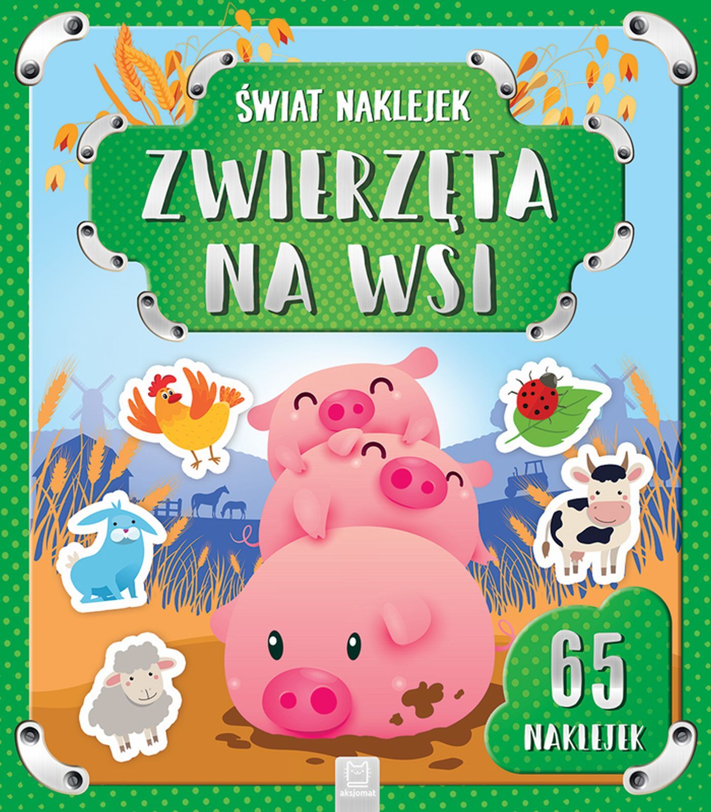 Świat naklejek. Zwierzęta na wsi