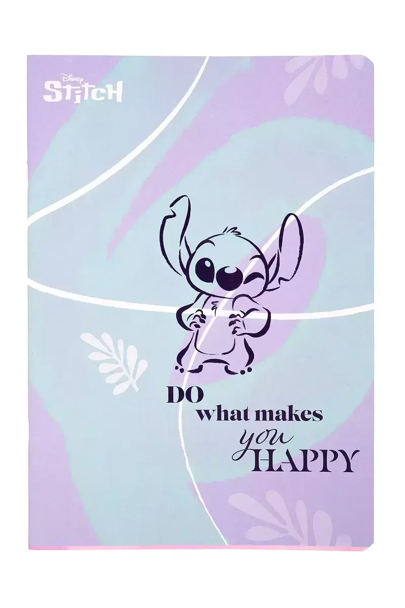 Paczka zeszyt a5 60 k. Linia disney fashion wzór 2 stitch 6 szt
