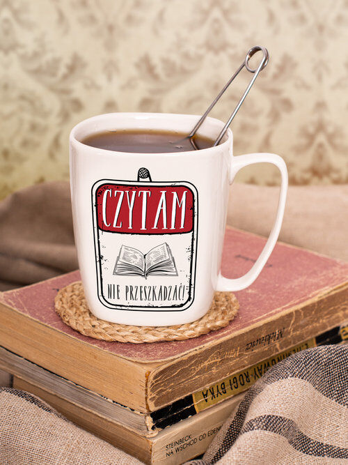 Kubek Czytam Nie przeszkadzać