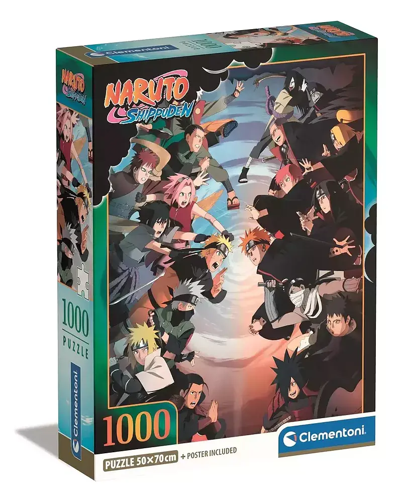 Puzzle 1000 compact anime naruto shippuden 39832