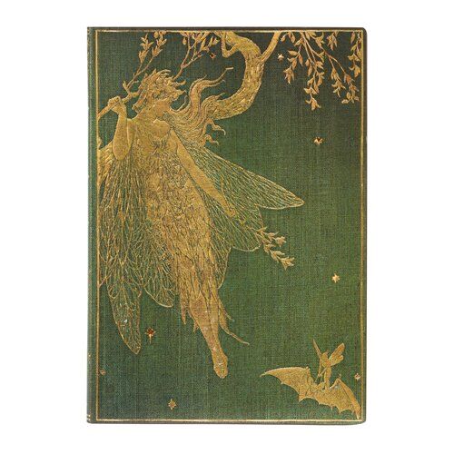 Notatnik w linie Paperblanks Olive Fairy Midi Flexi