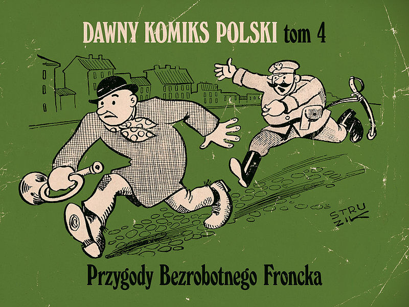 Dawny komiks polski #4 - Przygody Bezrobotnego Froncka