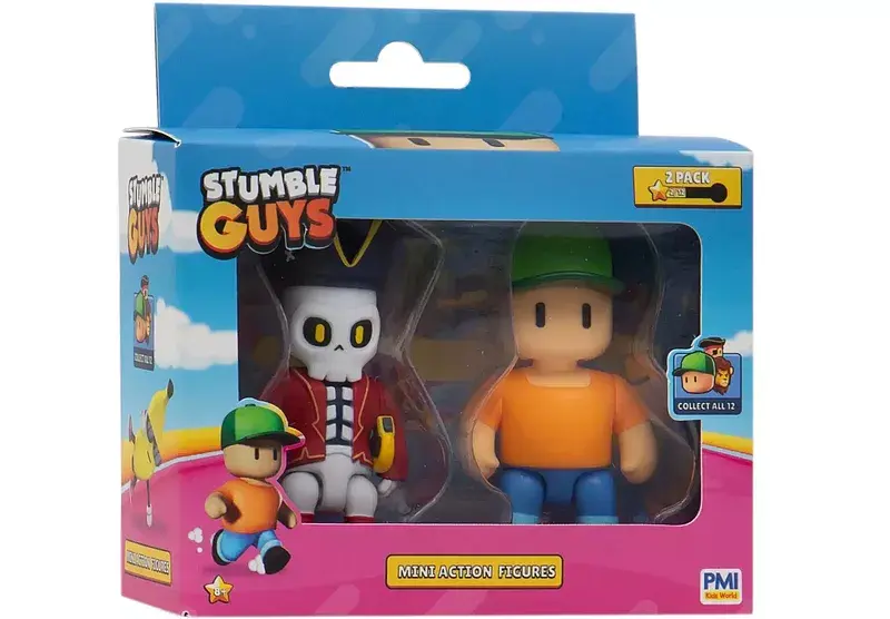 Stumble guys mini action figures 2 pack mr. Stumble capt nohart