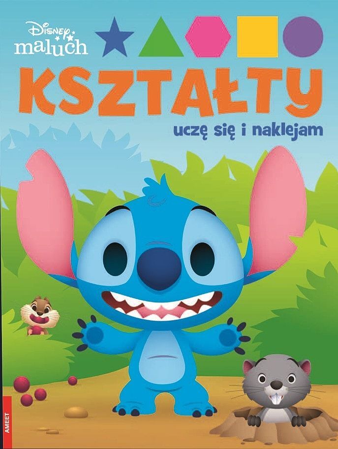 Disney maluch kształty uczę się i naklejam fig-9201