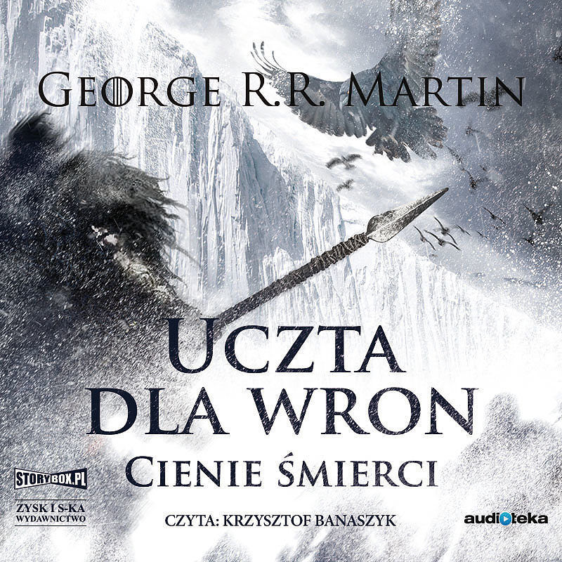 Cd mp3 uczta dla wron część 1 cienie śmierci pieśń lodu i ognia tom 4