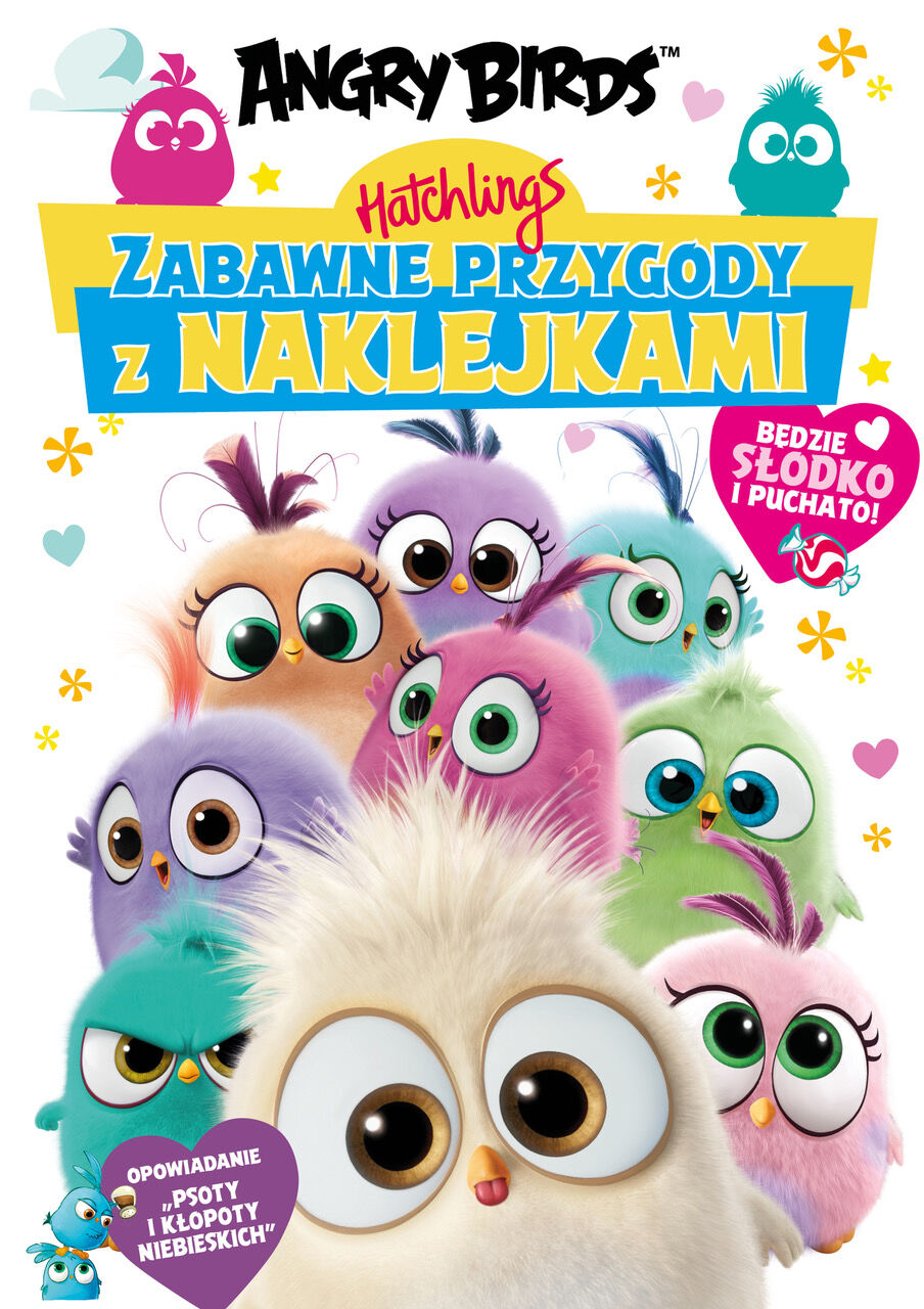 Angry Birds. Hatchlings. Zabawne przygody z naklejkami
