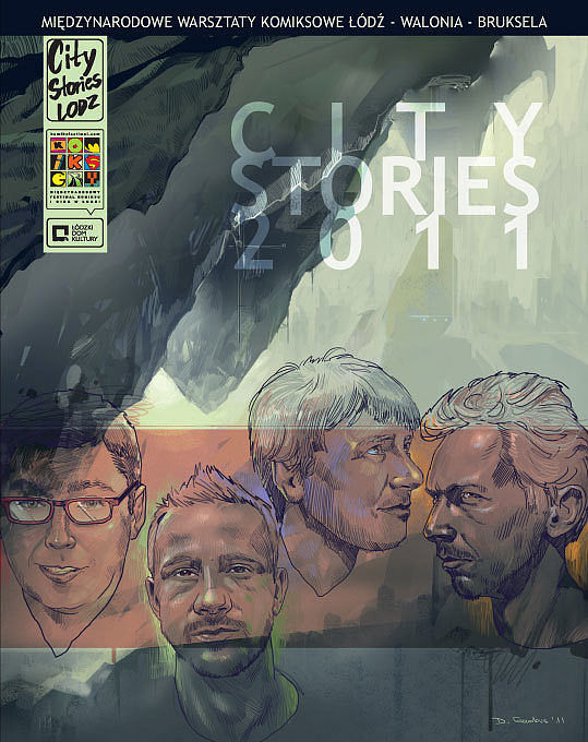 City Stories - 7 - Międzynarodowe warsztaty komiksowe Łódź - Walonia - Bruksela