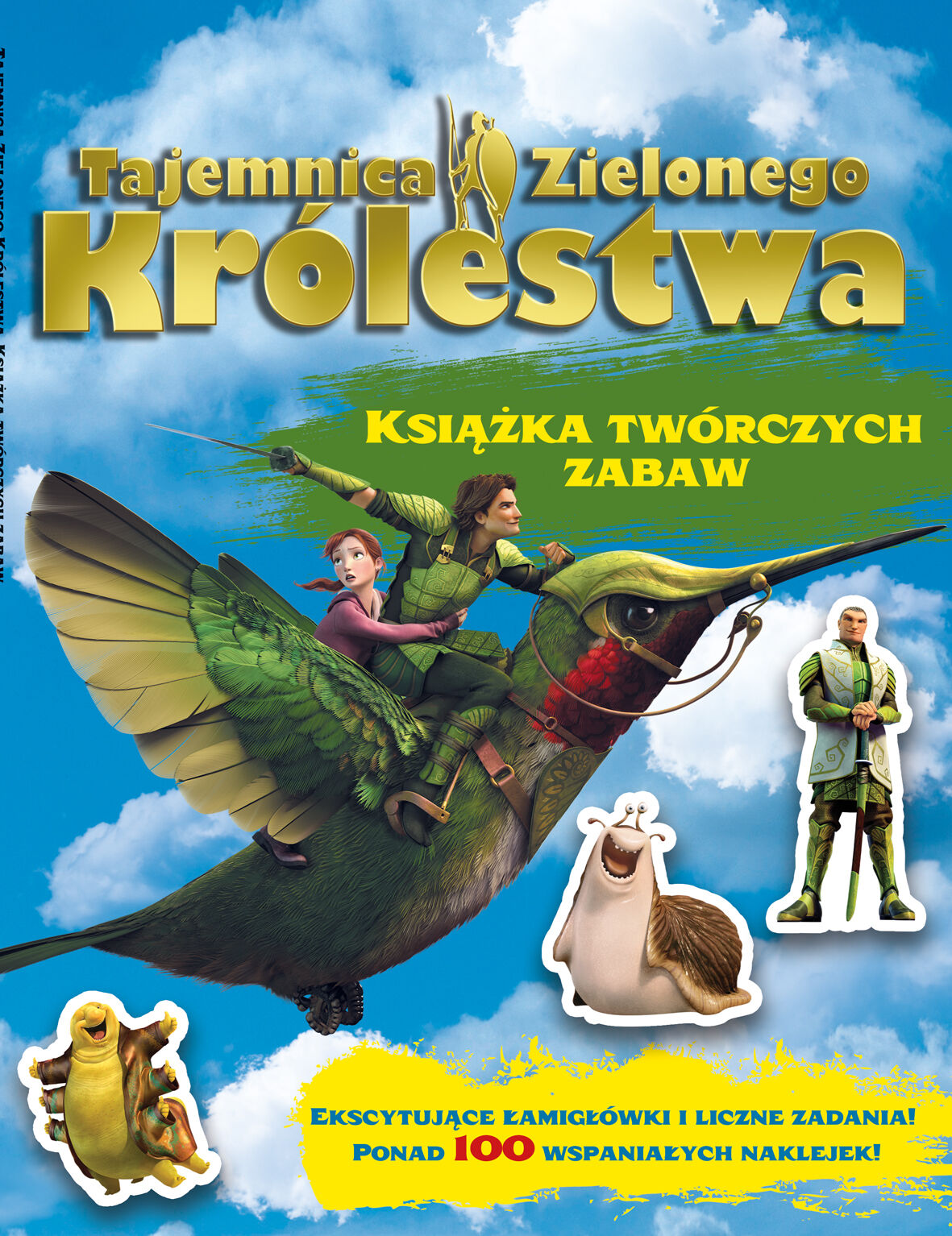 Tajemnica Zielonego Królestwa. Książka twórczych zabaw