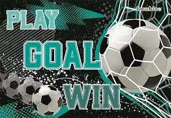 Podkład dwustronny szkolny na biurko goal