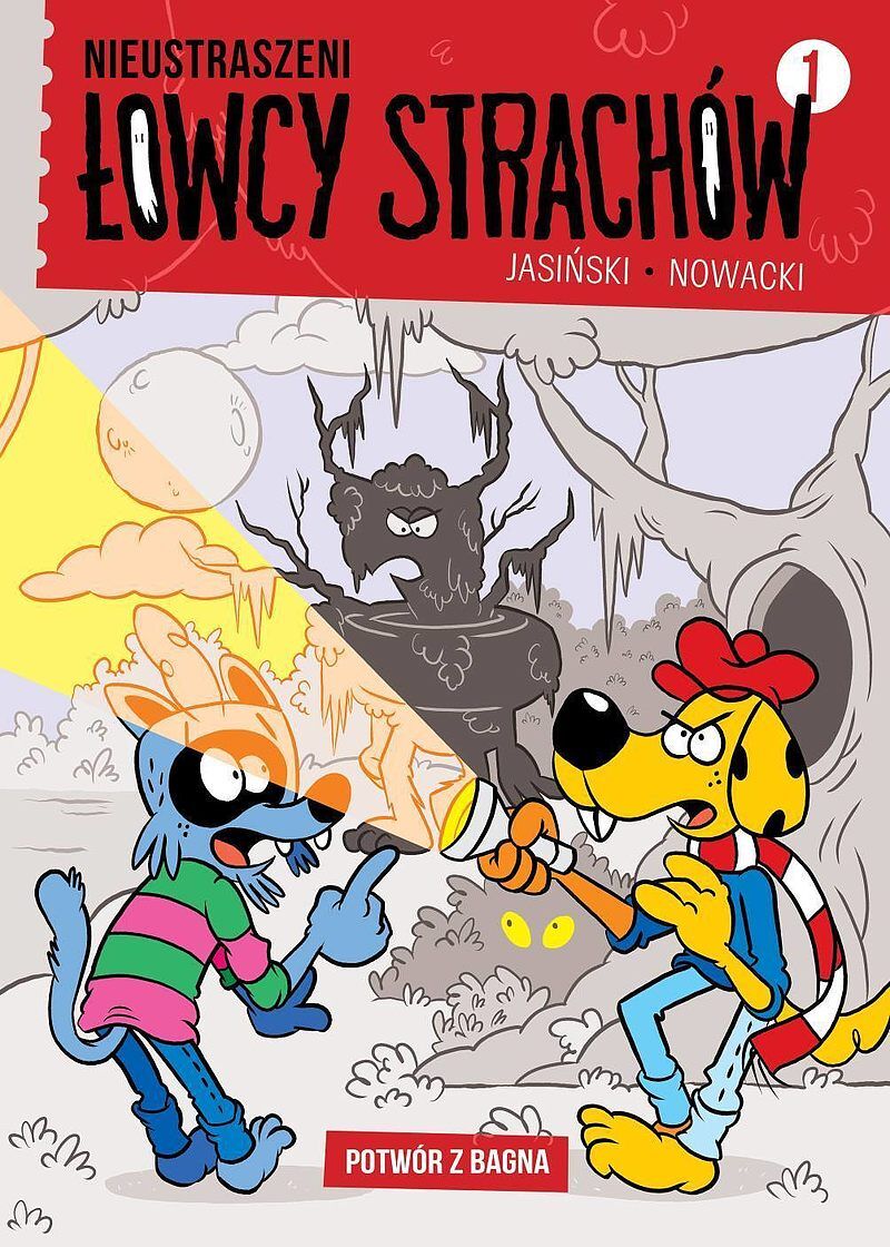 Nieustraszeni Łowcy Strachów - 1 - Potwór z bagna (okładka B)